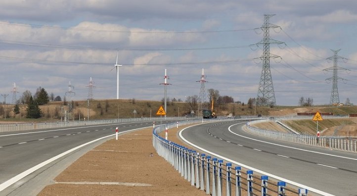 Budowa S61 do granicy z Litwą. Fot. GDDKiA