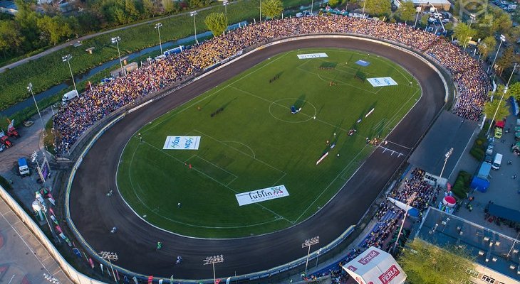 Tak obecnie wygląda stadion przy Al. Zygmuntowskich w Lublinie. Fot. www.facebook.com/MiastoLublin