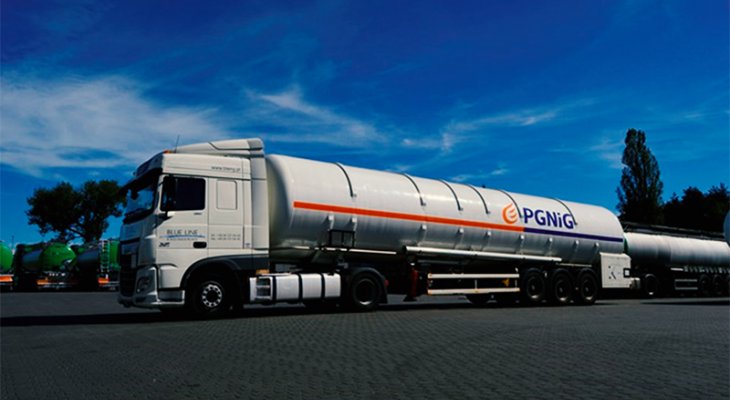 Autocysterna do transportu LNG. Fot. PGNiG