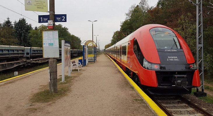 Remont linii kolejowej Wieliszew–Zegrze. Fot. PKP PLK