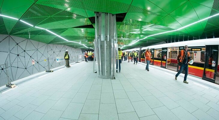 Budowa metra w Warszawie. Fot. Metro Warszawskie