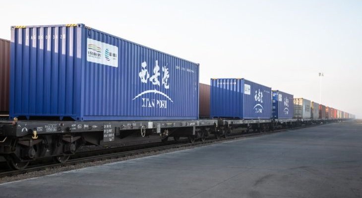 Do Gdańska przyjeżdżają już pociągi z Chin. Fot. Adampol