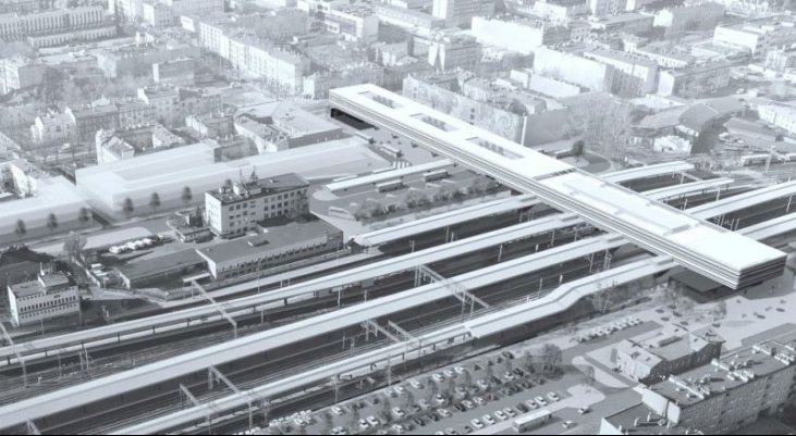 Wizualizacja dworca Częstochowa Główna. Źródło: PKP