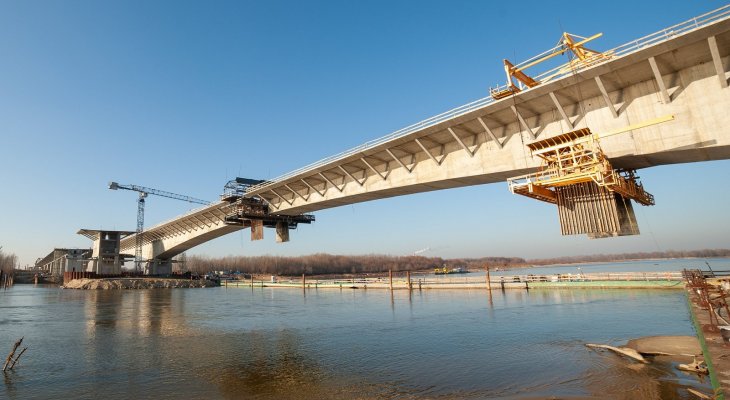 S2: budowa mostu w Warszawie. Fot. Krzysztof Nalewajko/GDDKiA