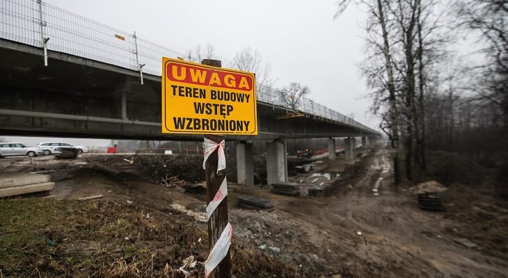 Budowa mostu w Mielcu. Fot. UMWP