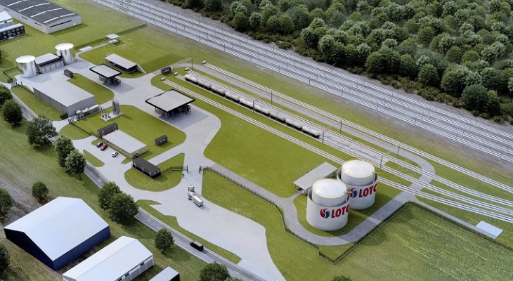 Tak będzie wyglądać terminal paliwowy w Piotrkowie Trybunalskim. Źródło: Lotos