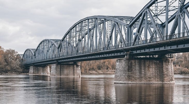 Most Piłsudskiego w Toruniu. Fot. Grzegorz Polak/Adobe Stock
