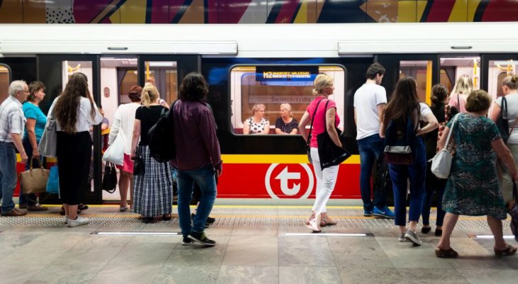 20% podróży w stolicy odbyło się w 2019 r. metrem. Fot. ZTM Warszawa