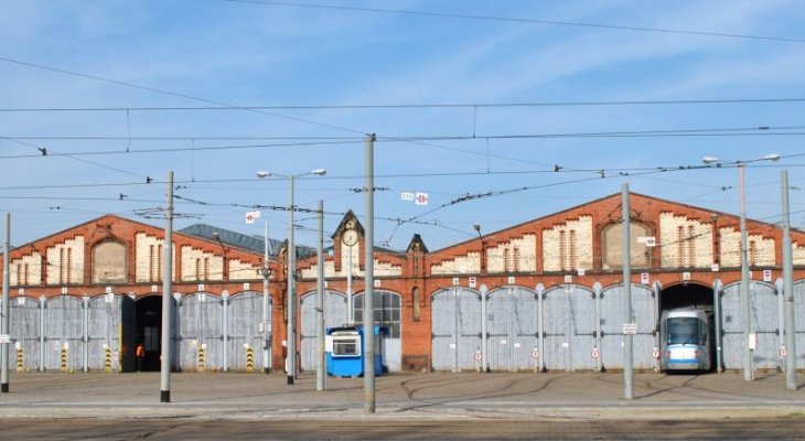 Zabytkowa zajezdnia tramwajowa we Wrocławiu. Fot. bnorbert3/Adobe Stock
