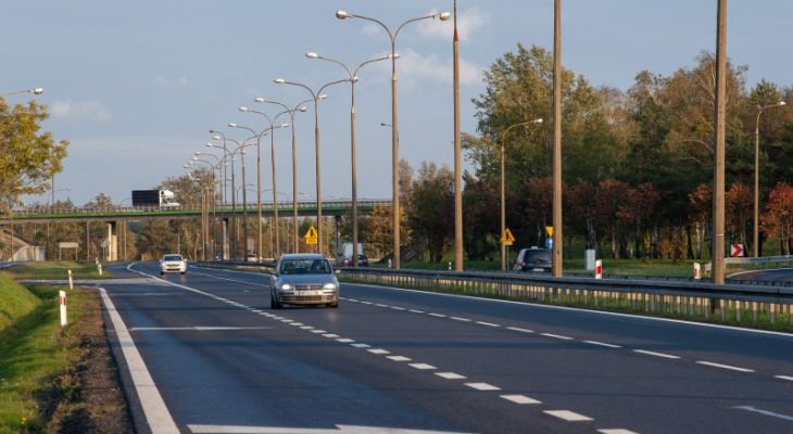 Droga S7 Siedlin–Kiełpin. Fot. GDDKiA