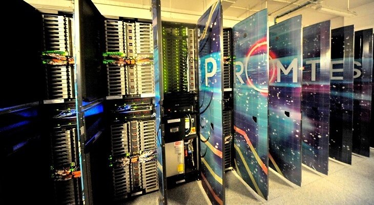 Prometheus, czyli najszybszy superkomputer w Polsce. Fot. Krzysztof Mastalski/KSAF