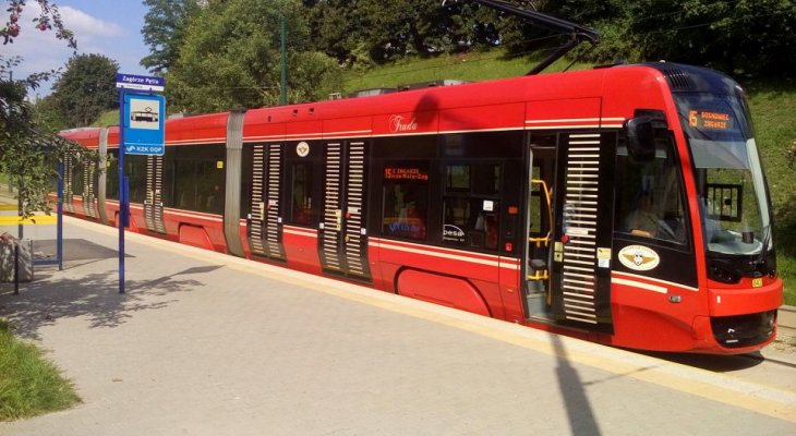 Za trzy lata tramwaje w Sosnowcu pojadą nową linią. Fot. Piotr Jopert/Tramwaje Śląskie