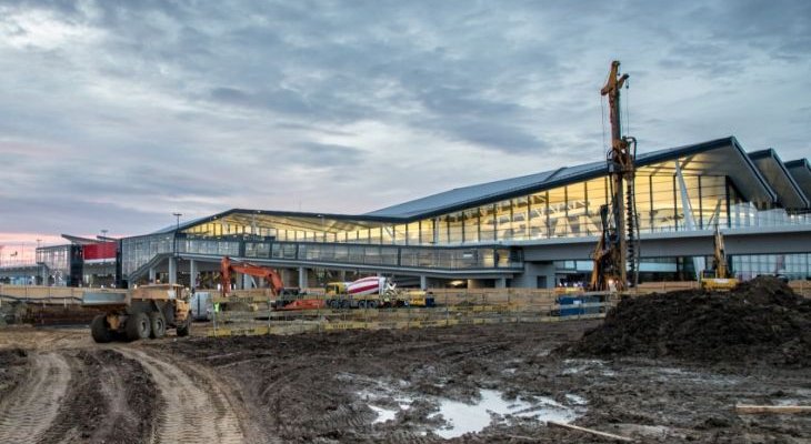 Budowa w Airport City Gdańsk. Fot. Keller Polska