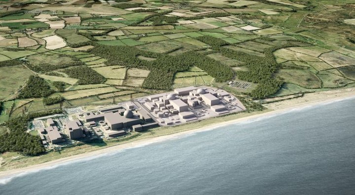 Projekt elektrowni atomowej w Suffolk. Źródło: EDF