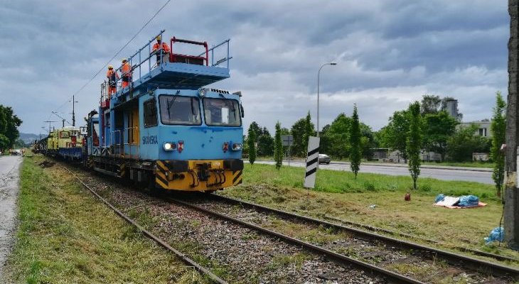 Pociąg sieciowy na stacji Wadowice. Fot. Dorota Szalacha/PKP PLK