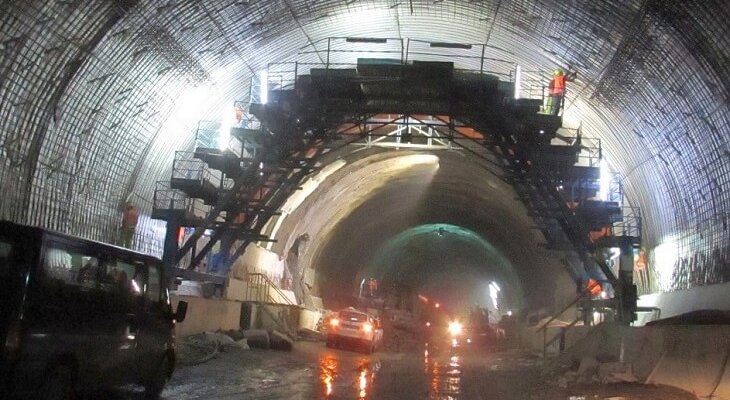 Budowa tunelu na S7 zakopiance. Fot. GDDKiA