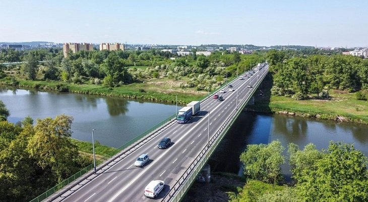 Most Nowohucki w Krakowie. Fot. ZDMK