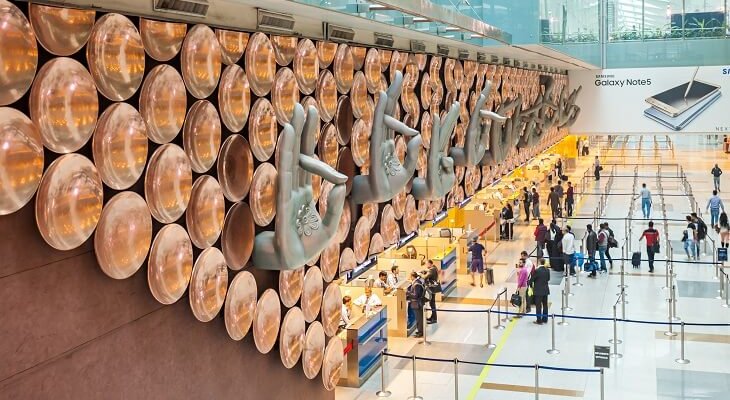 Lotnisko Indira Gandhi w Delhi. Źródło: saiko3p / Adobe Stock