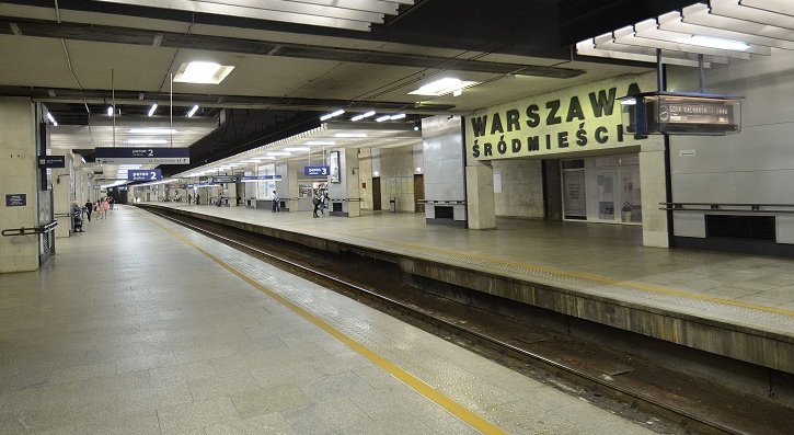 Warszawa Śródmieście. Fot. Adrian Grycuk / Wikipedia Commons