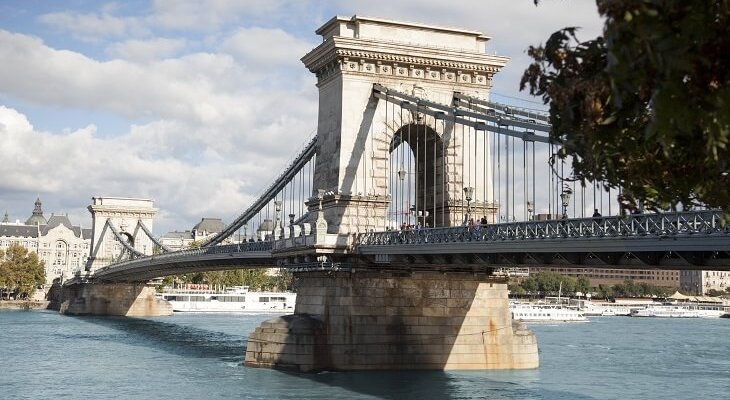 Most Łańcuchowy w Budapeszcie (Węgry). Fot. nickjene / Adobe Stock