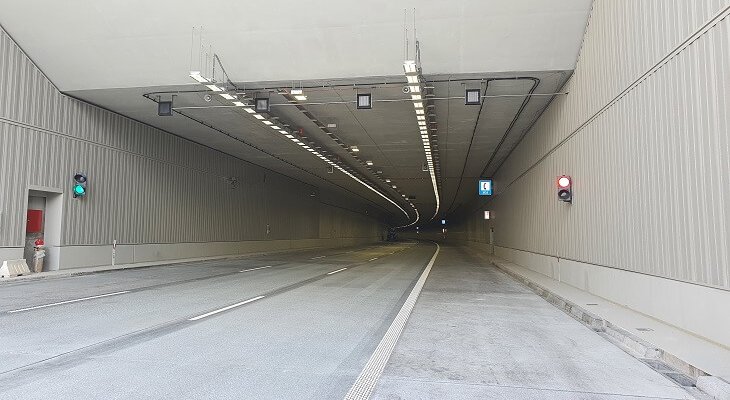Tunel pod Ursynowem w Warszawie. Fot. GDDKiA
