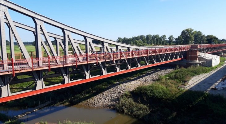 Most w Ścinawie. Fot. Ł. Kapanowski/GDDKiA