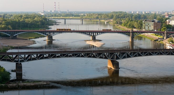 Warszawskie mosty. Fot. ZDM Warszawa