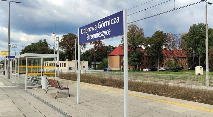Przejście na stacji Dąbrowa Górnicza Ząbkowice. Fot. UM Dąbrowa Górnicza