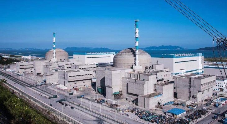 Chińska elektrownia atomowa Taishan z reaktorami EPR. Fot. China General Nuclear Power Corporation