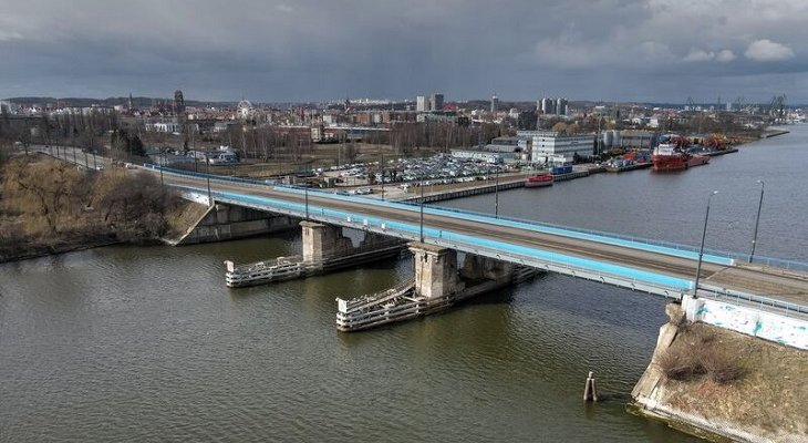 Most Siennicki w Gdańsku. Fot. DRMG