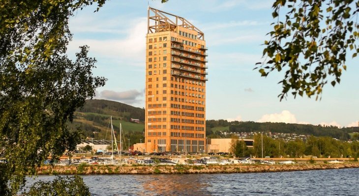 Mjøstårnet w Brumunddal (Norwegia). Fot. webuildvalue.com