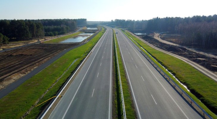 Droga ekspresowa S19 Łowisko–Sokołów. Fot. GDDKiA