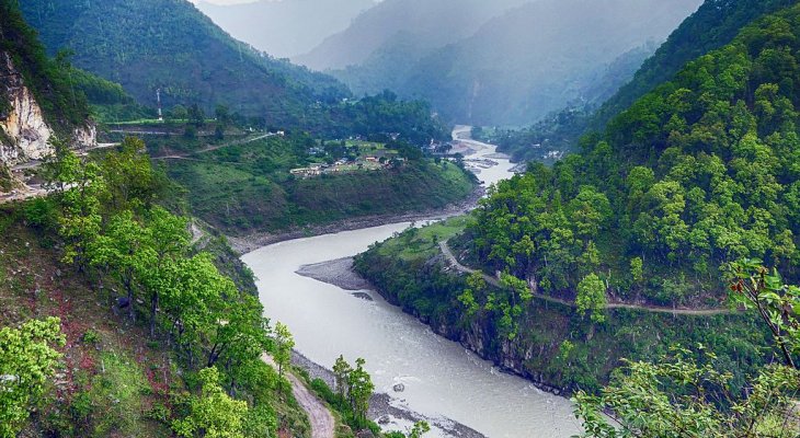 Rzeka Mahakali. Fot. A. J. T. Johnsingh, WWF-India and NCF