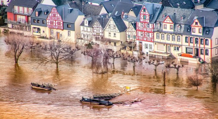 Wg PGW Wody Polskie w Polsce na terenach zagrożonych występowaniem powodzi mieszka nawet 15 mln ludzi. Fot. Pixabay