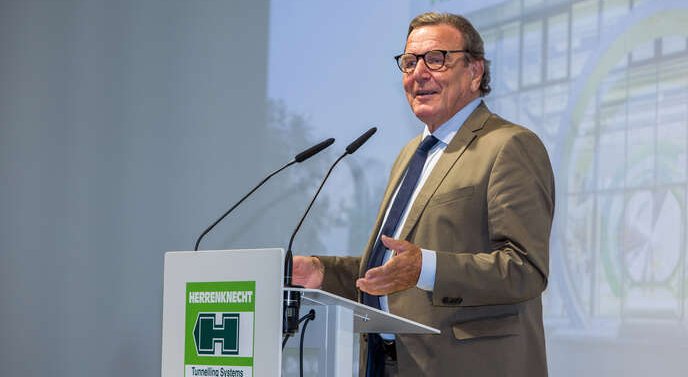 dr hc Gerhard Schröder. Fot. Herreknecht AG