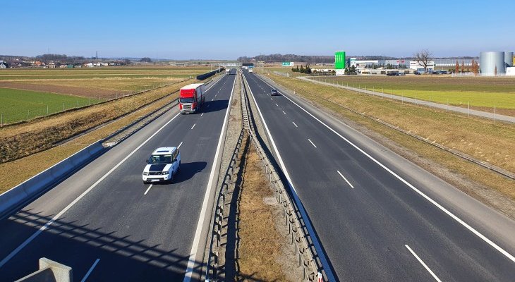 Autostrada A4 w woj. opolskim. Fot. GDDKiA