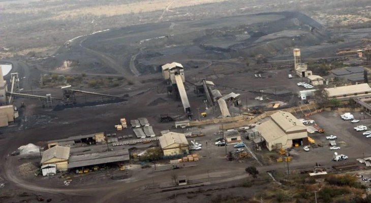 Widok z lotu ptaka na kopalnię Pasta de Conchos w stanie Coahuila w Meksyku. Fot. Proacon