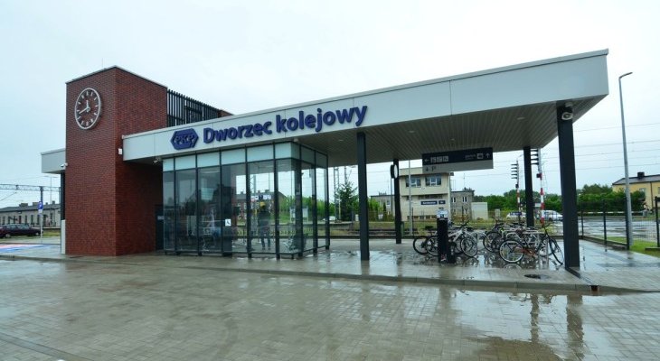 Dworzec Gorzkowice. Fot. PKP