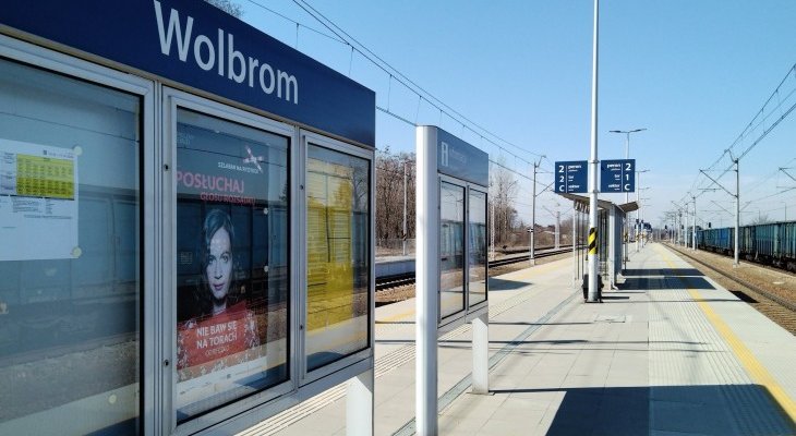 Stacja Wolbrom. Fot. Paulina Wachowicz/PKP PLK