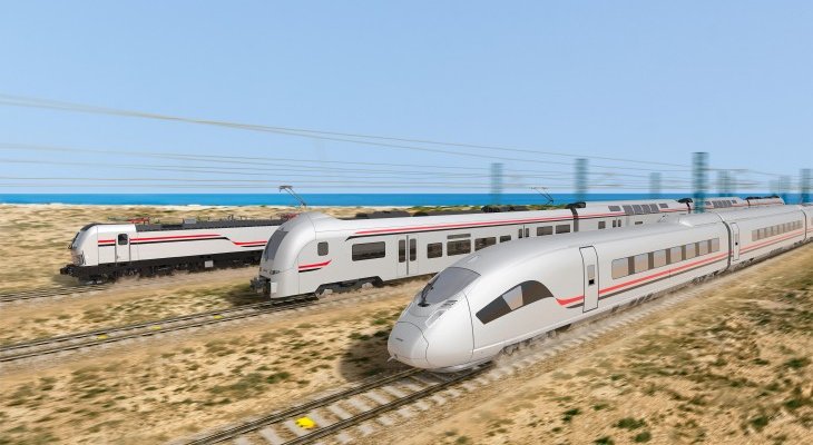 Wizualizacja kolei dużych prędkości. Źródło: Siemens