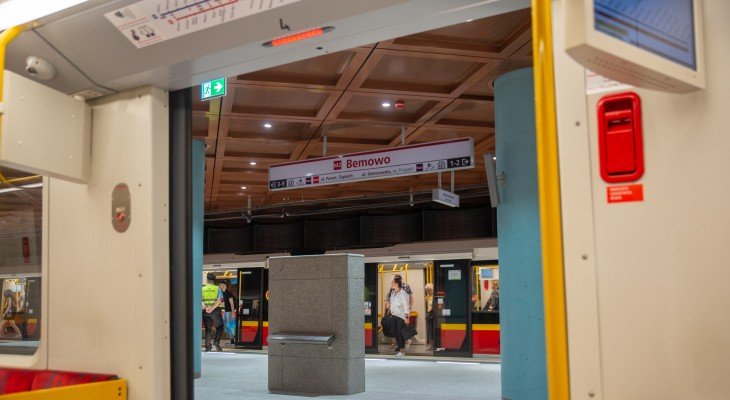 W Warszawie otwarto stacje metra Ulrychów i Bemowo. Fot. UM Warszawa