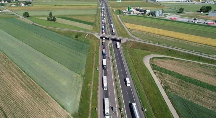 Remont autostrady A4 od węzła Kędzierzyn-Koźle do granicy z woj. śląskim. Fot. GDDKiA