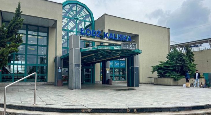Budynek dworca stacji Łódź Kaliska zostanie zmodernizowany. Fot. Łacheta/UM Łódź
