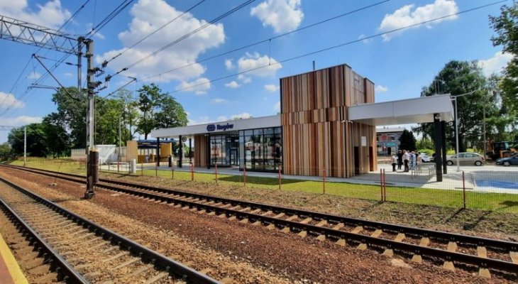 Innowacyjny dworzec systemowy w Rogowie. Fot. PKP