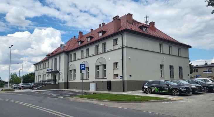 Dworzec kolejowy w Oleśnie. Fot. PKP