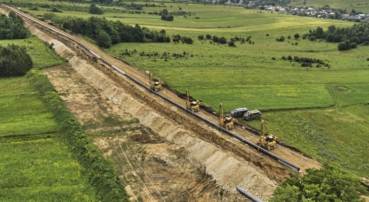 Rusza budowa gazociągu Oświęcim–Tworzeń. Fot. ilustr. Gaz-System