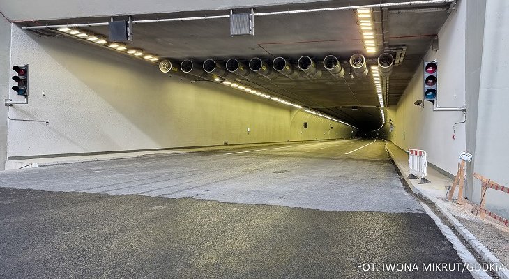 Zakopianka. Tunel pod Luboniem Małym. Źródło: GDDKiA