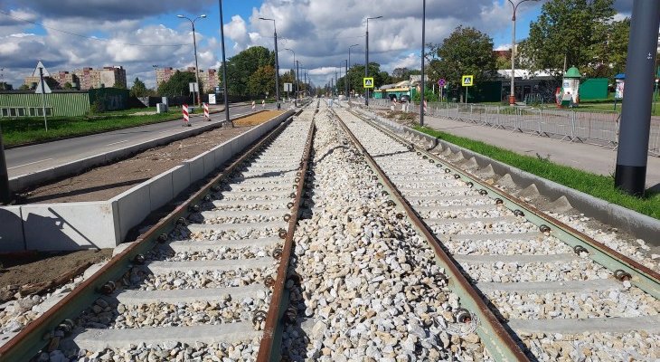 W Sosnowcu wkrótce zakończy się budowa linii tramwajowej. Fot. Eurovia Polska