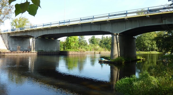 Most przez Gwdę w ciągu drogi krajowej nr 11. Fot. GDDKiA