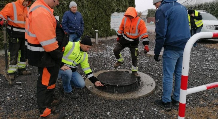 Jawiszowice w Małopolsce zyskały 4,4 km kanalizacji sanitarnej. Fot. gmina Brzeszcze